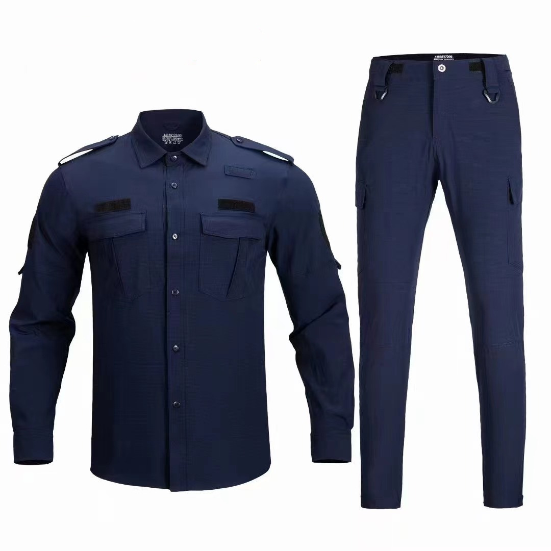 Security Wholesale Guard Uniform Security Uniform Navy Blue Camo Security Guard Uniform Costumes