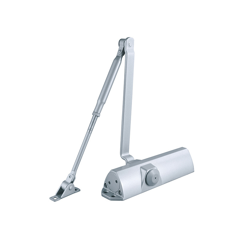 Heavy Duty 25-45kg Auto Door Closer Aluminum Alloy Spring Sliding Automatic Soft Door Closer