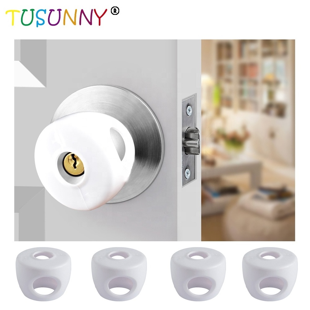 Baby Product Child Proofing Door Handle Lock Knob Cover Safety Door Knob Cover