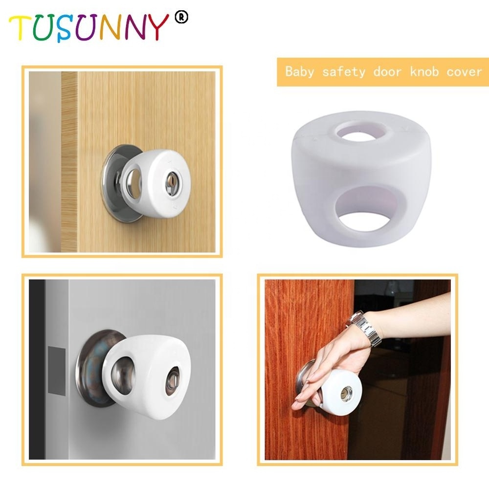 Baby Product Child Proofing Door Handle Lock Knob Cover Safety Door Knob Cover