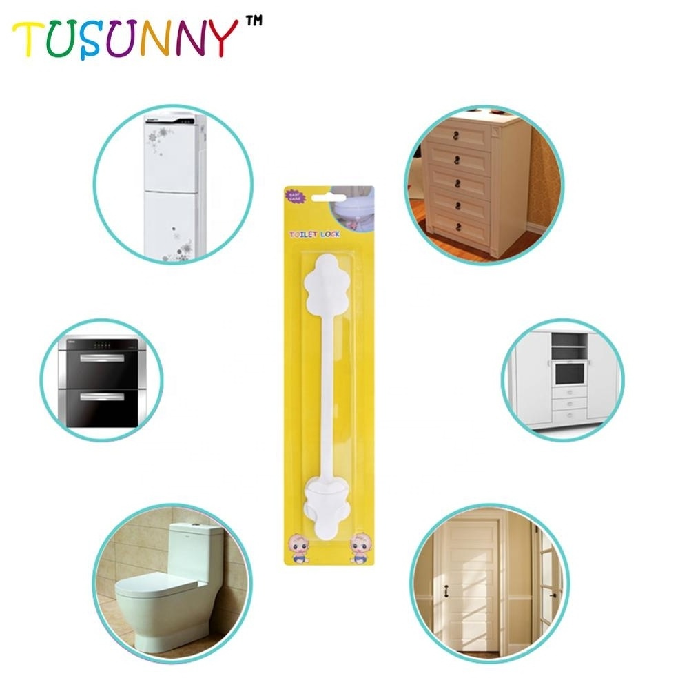 Baby Safety Toilet Lock Adhesive Toilet Seat Bowl Baby Bathroom Toddler Pet Proofing Locks