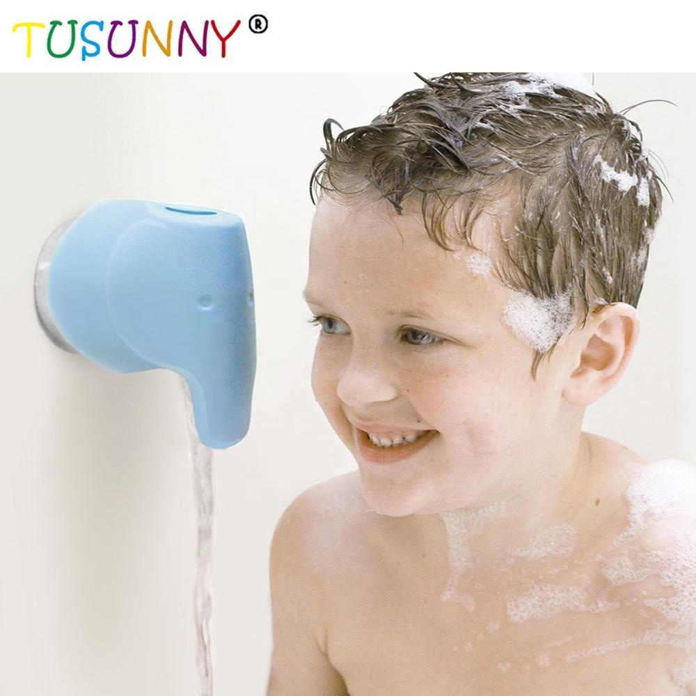 Hand-Washing Cartoon Faucet Extender Baby Bath Spout Cover