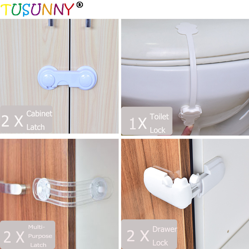 Baby Proofing Kit for Home Safety kit included Corner Protector,Outlet Plug Cabinet and Drawer Locks for Kids Child Safety Kit