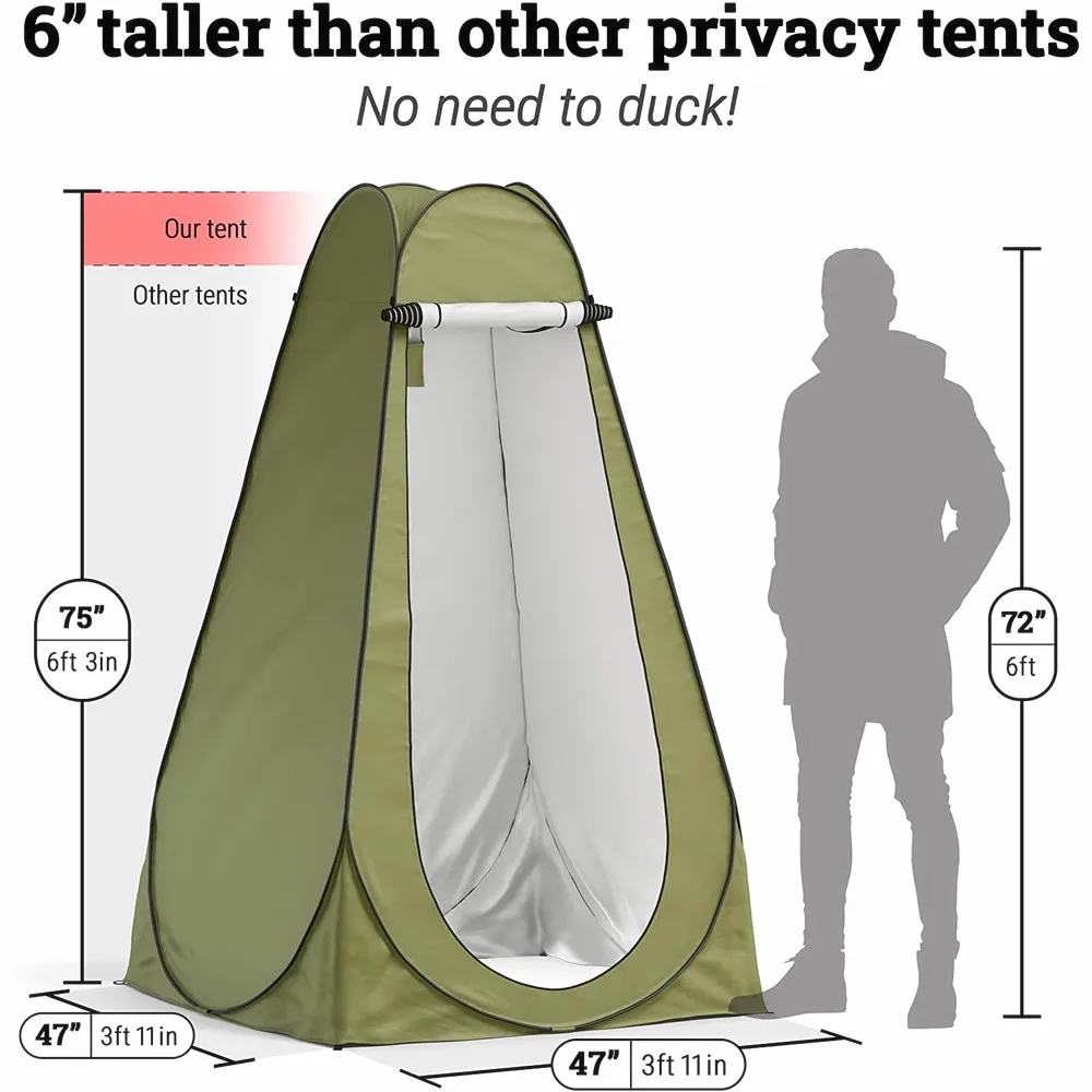 Outdoor Shower Tent Camp Toilet portable Changing Room with Carry Bag outdoor shower set outdoor shower camping  portable