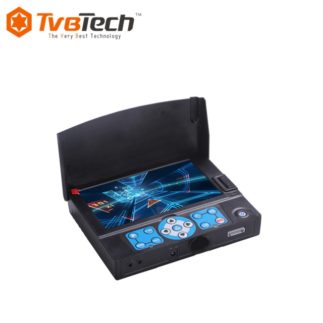 TVBTECH 6.8MM Pipe Camera Cable Drain Sewer Cameras Inspection System with 70/100Ft Cable And Skids