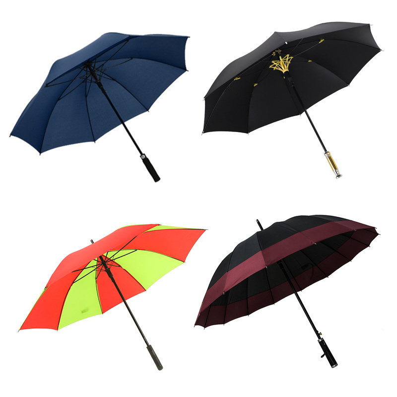 Cheap golf umbrella custom promotion umbrellas windproof for men