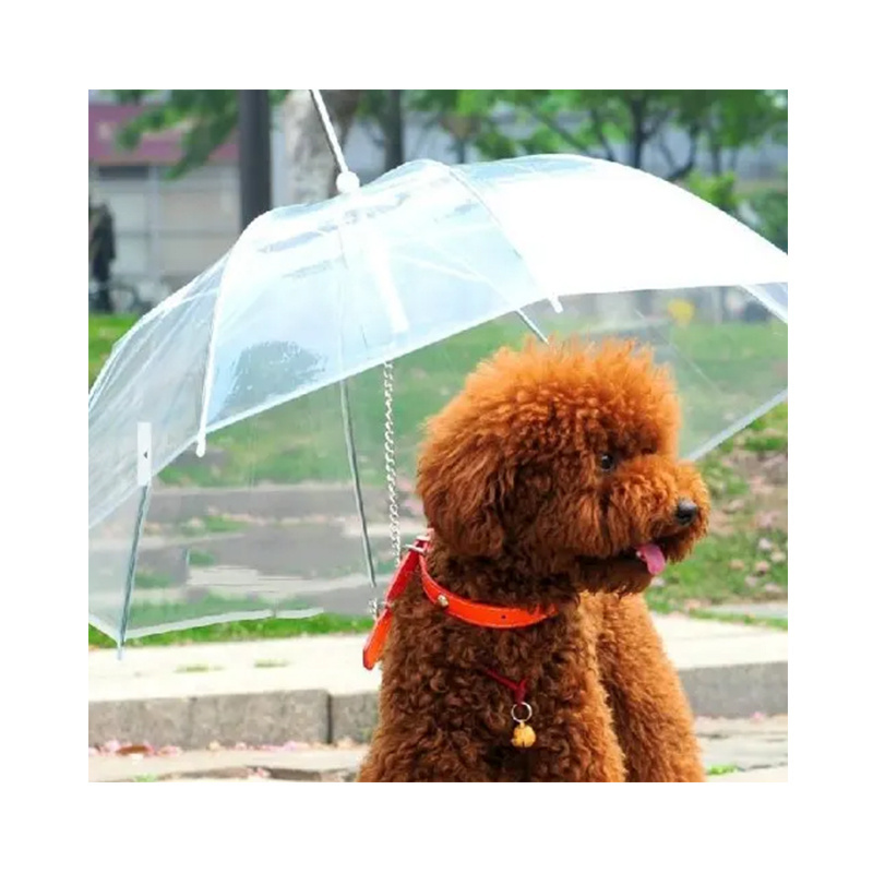 Rain Pet Cat and Pet Dog Umbrella Pet Umbrella for Dog Sunny and Rainy Umbrella Travel for Children Outdoor Super Markets