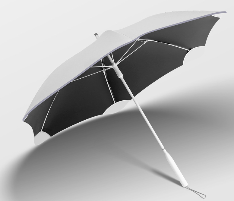 Fancy Umbrella UV Protection Safty Round Corner Special Blunt Umbrella