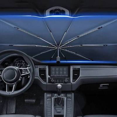 Windshield Windscreen Type Sunshade Foldable Sun Shade Block Heat Uv Car Umbrella