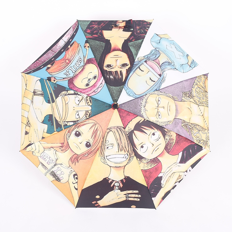 One Piece Umbrella with Custom Prints wholesale anime digital logo umbrellas