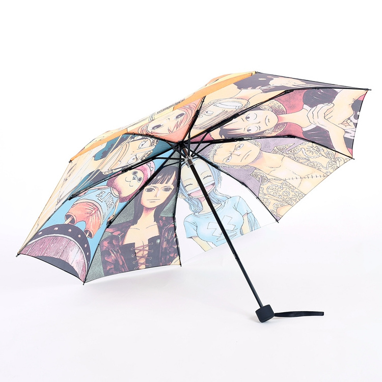 One Piece Umbrella with Custom Prints wholesale anime digital logo umbrellas