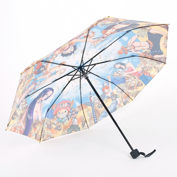 Creative Anime ONE PIECE Umbrella 2022 Unique  Rain Umbrellas with logo