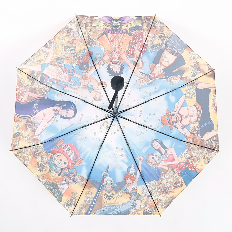 Creative Anime ONE PIECE Umbrella 2022 Unique  Rain Umbrellas with logo