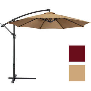 Durable 100% polyester UV30+ Sunproof Modern Style Superior Quality Outdoor Garden Patio Umbrella Replacement canopy for sale