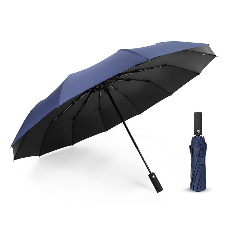 Wholesale black uv sunshade auto open folding travel umbrella compact logo custom color small umbrella