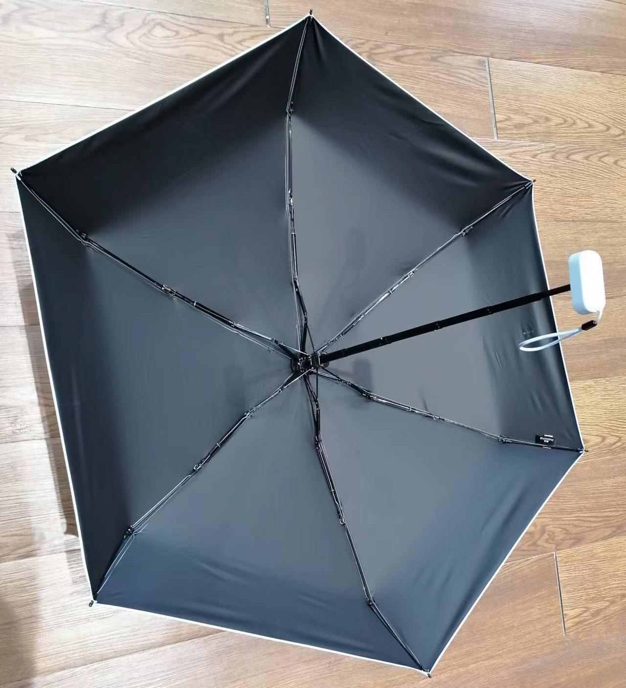 UV Production Sunscreen Umbrellas With Case Lady Mini Capsule Umbrella Girls Portable Pocket 6 Folding Umbrella