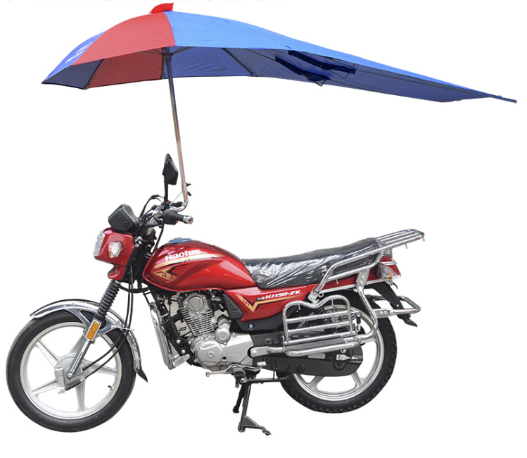 Electric Motorcycle Umbrella Canopy Awning Universal Motor Scooter Umbrella Mobility Sun Shade Rain Cover UV Resistant