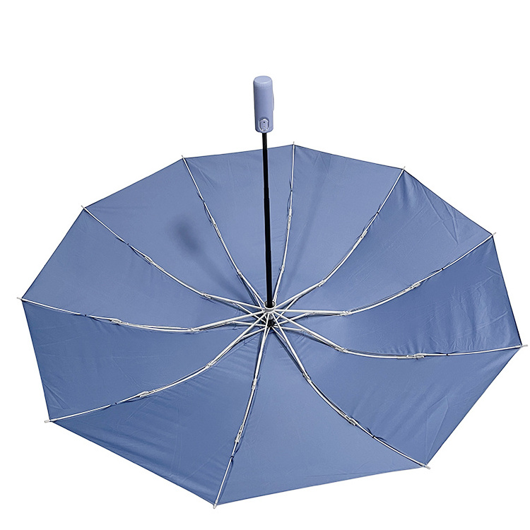 Parapluies paraguas sombrillas reverse rain 3 fold umbrella with logo prints custom security automatic open umbrella wholesale