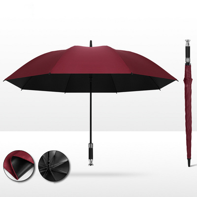 Hot sale custom logo printing advertising rolls royce golf umbrella business gift windproof automatic rain umbrella handle custo