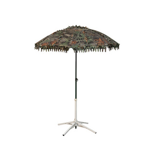 Fashion Camouflage Umbrella Beach Umbrellas With Fringe