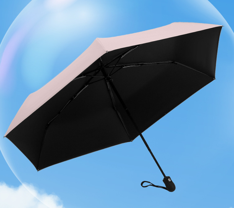 Personal fashion designer auto sunshade paraguas custom logo compact portable rain automatic windproof 3 folding umbrella