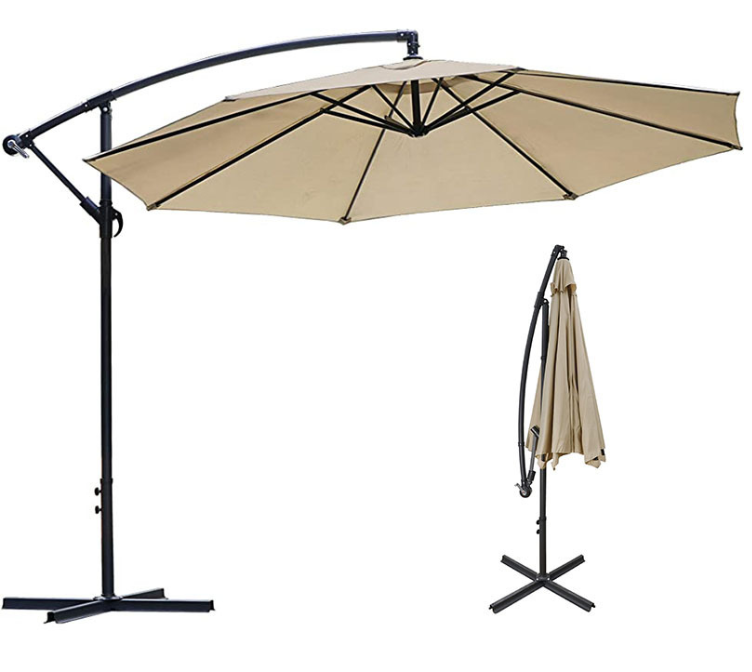 Cafe outdoor furniture beach parasol big umbrella garden sunshade