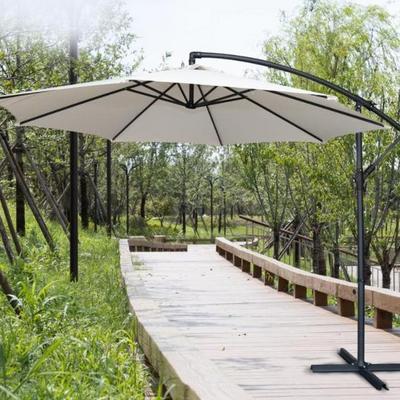 parasol Waterproof cantilever Hanging market with Crank balcony pool cafe Outdoor patio Garden Banana Umbrella