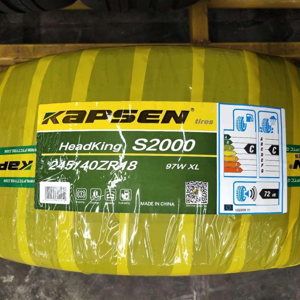 KAPSEN brand car tire factory selling