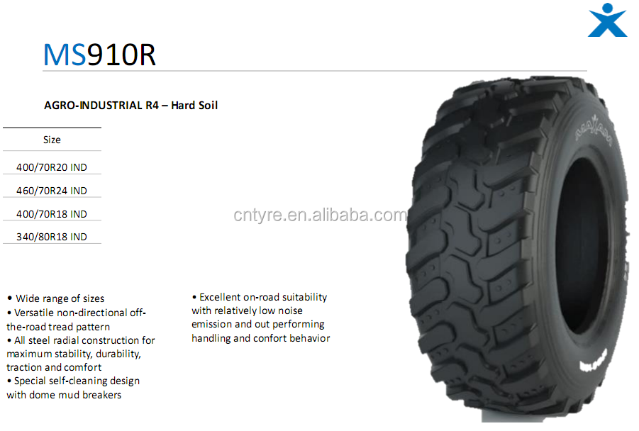 440/65R24 540/65R28 600/65R38 650/65R42 OTR Agriculture Truck tyres