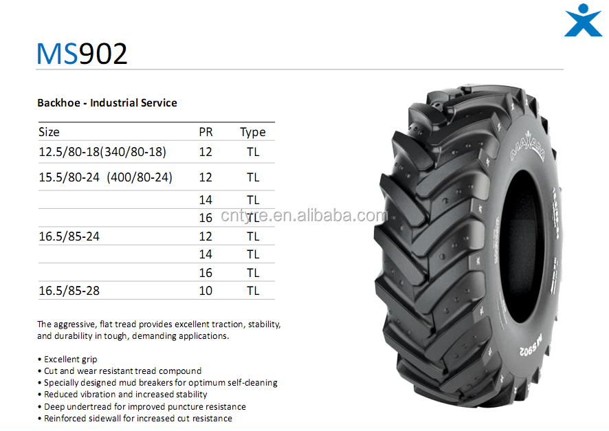 16.9-28 18.4-28 Maxam brand OTR Bias tyres good price on sale