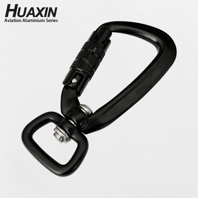 Heavy Duty Stainless Steel 316 Double Ended Bolt Snap Hook For Diving Long Trigger Hook Rope Bag Hardware