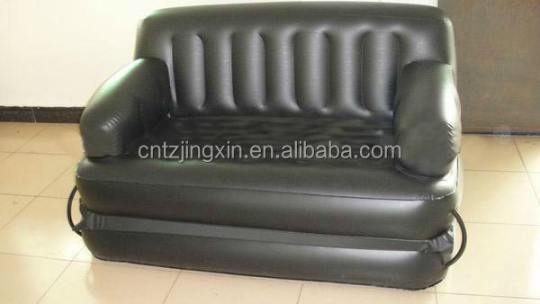 Factory customized PVC New style modern design floacking indoor air sofa bed inflatable sofa