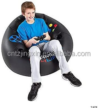 Inflatable Video Gaming Chair for Kids, Teens Cool Game Chair ,Xbox, Game Rooms,Relaxing, Family Movie Nights,Dorms, Parties