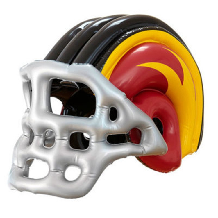 Kids inflatable American football helmet for Child Costume Accessory