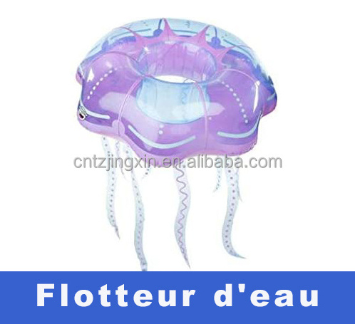 Inflatable Jellyfish Pool Float Fun vinyl summer pool or beach toy Patch kit included