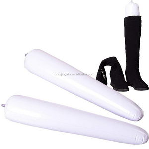 Customize Inflatable Boot Shapers Shoe Trees Stretcher Shaper Long Shoe Stand Holder White