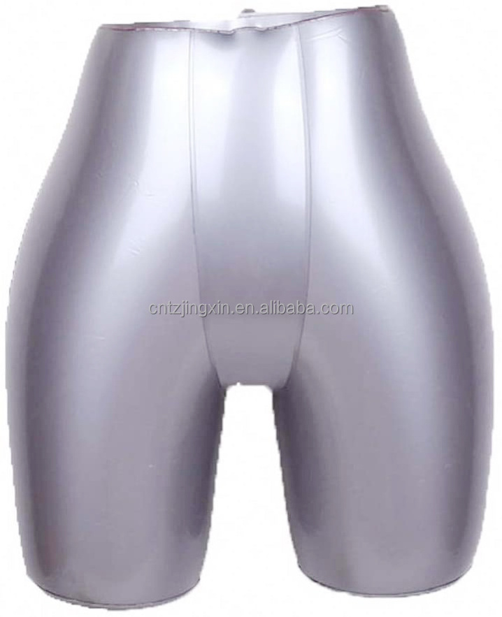 Summer hot selling inflatable mannequin female hip panties mold underwear female lower body prop mannequin torso dummy