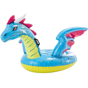 Factory Inflatable Water Floating PVC Animal Shape Birthday Gift Blow Up Ride On Raft For Swimming Pool Summer Beach Toys