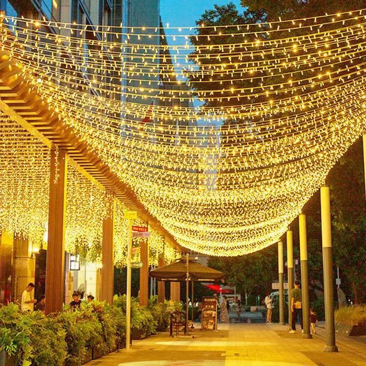 50M 400LED Outdoor Home Party Waterproof For Christmas Wedding Holiday decoration LED Lights String