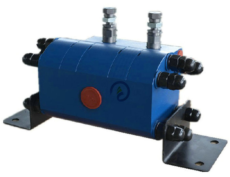 new rotary hydraulic gear flow divider with different single turn displacement can customized manufacturer direct sale