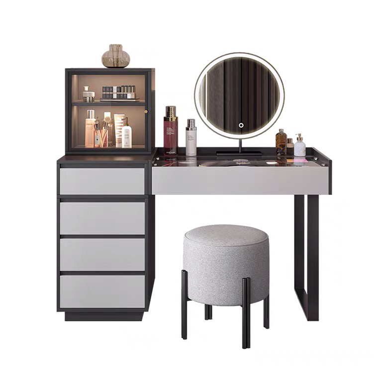 Best Sale Modern Make Up Set Bedroom Furniture Vanity Dresser With Chair Wooden Dressing Table