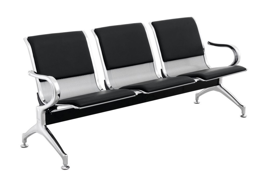 Airport Waiting Chair waiting room bench office cheap subway station metal waiting chairs manufacturer HX-PC356