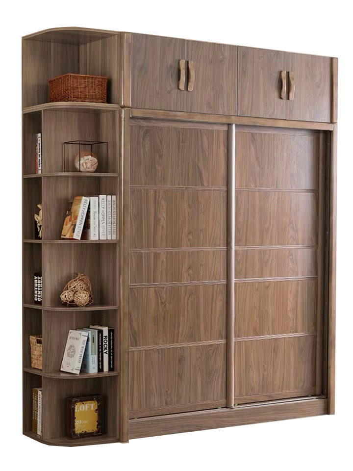 Modern Home Bedroom Wardrobe Closet Sliding Door Cabinet Furniture With Dresser