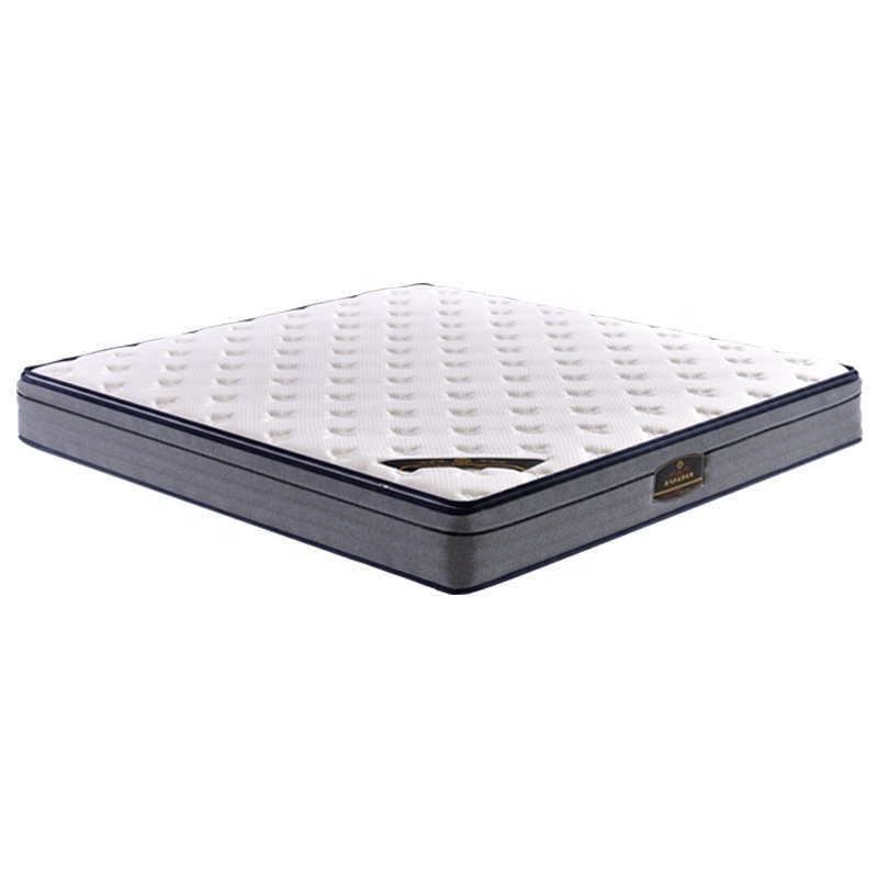 China Factory Foam Memory Roll up Queen King Size Fabric Latex Pocket Spring Mattress Sale for Hotel Double Bed