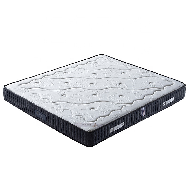 Hotel modern luxury european style 12 inch queen size visco gel memory foam mattress latex foam sleep well foam mattress