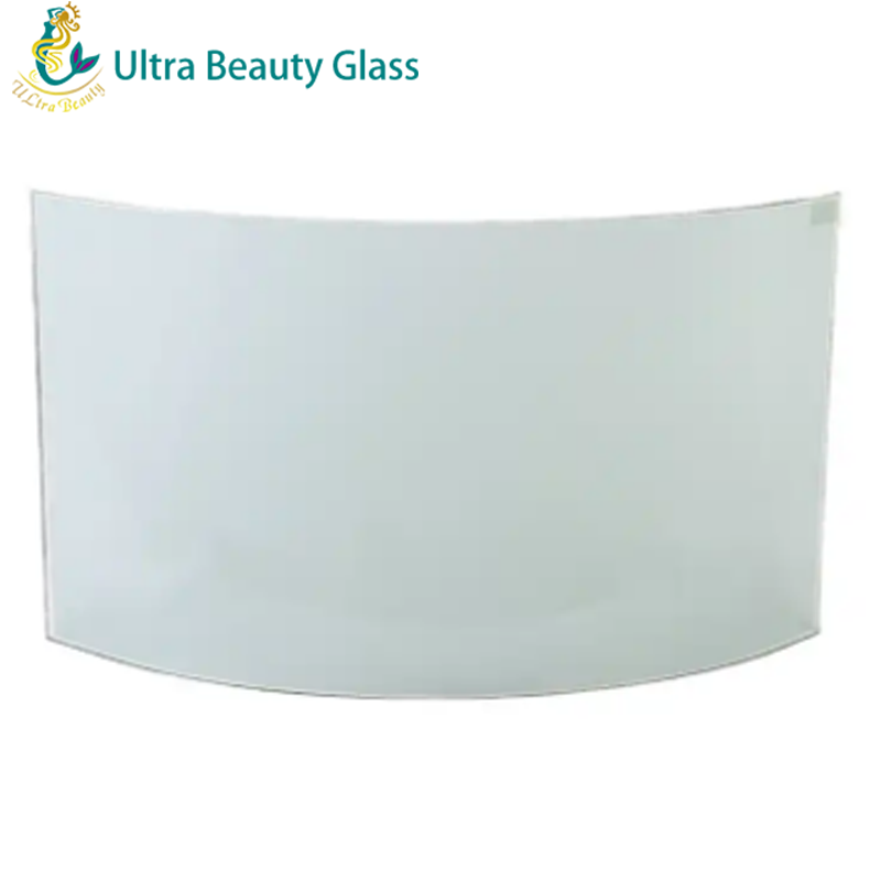 Wholesale Customized Thickness Price Curved Glass Display Case Hot Bending Glass Curved Glass for Building