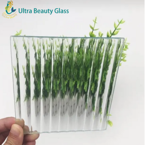 Hot sale high quality 3mm-12mm clear Moru pattern tempered glass toughened glass factory price