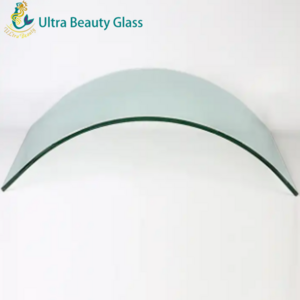 Wholesale Customized Thickness Price Curved Glass Display Case Hot Bending Glass Curved Glass for Building