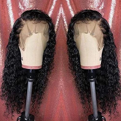 Raw Unprocessed Mongolian Remy Hair Swiss Lace Frontal Wigs, Human Hair Peruvian Deep Curly Natural Full Lace Wig Vendors In Uk