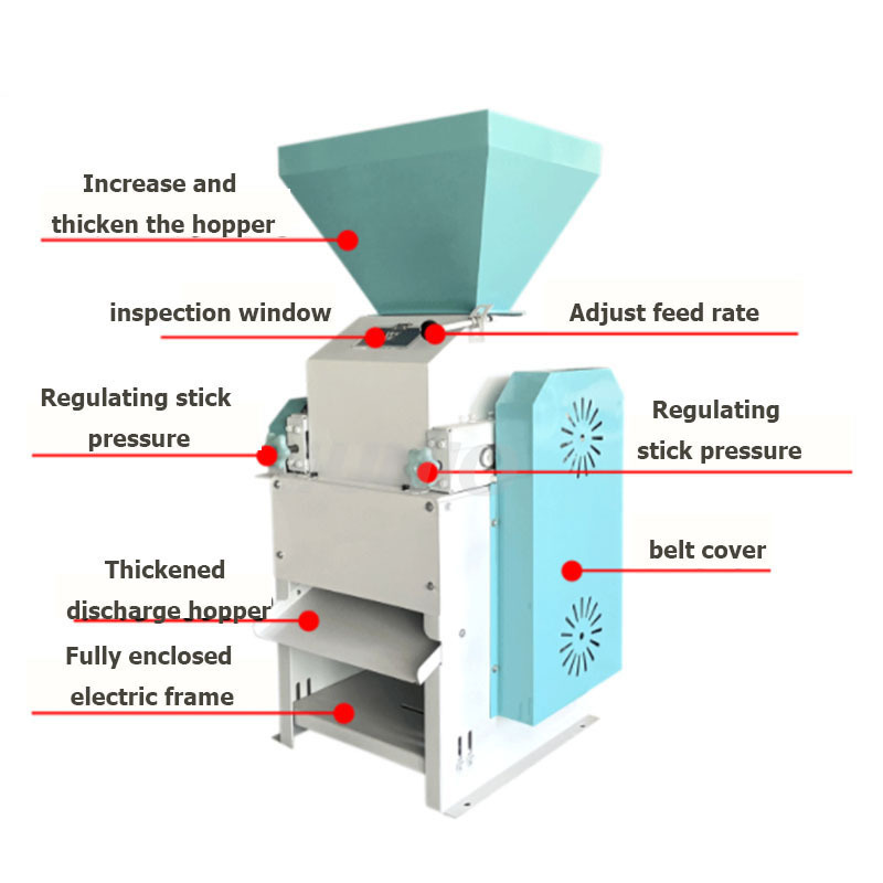 Full Automatic Home Used Sale Oat Corn Puffed Flattening Wheat Oatmeal Grain Corn Flake Making Machine